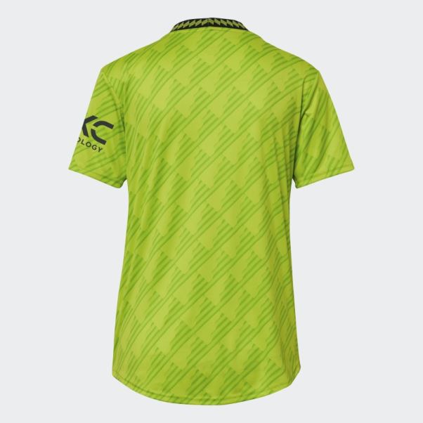 Adidas Manchester United 22/23 Troisième Maillot Slime Chaud