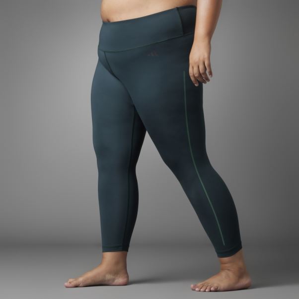 Legging Adidas Authentique Balance Yoga 7/8 Vert (grande Taille)