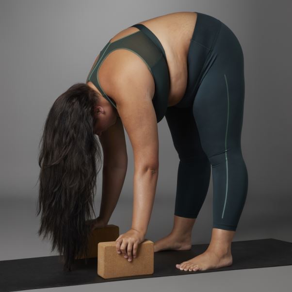 Legging Adidas Authentique Balance Yoga 7/8 Vert (grande Taille)