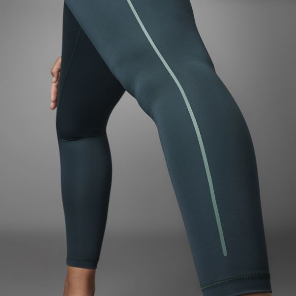 Legging Adidas Authentique Balance Yoga 7/8 Vert (grande Taille)