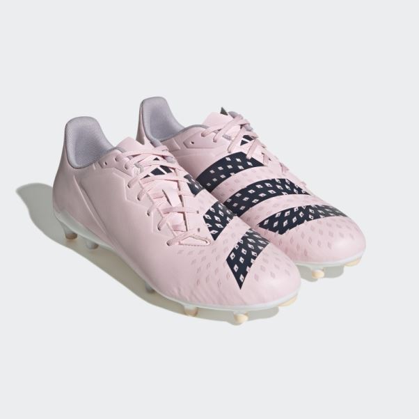 Chaussures De Rugby Adidas Malice Fg Blanc