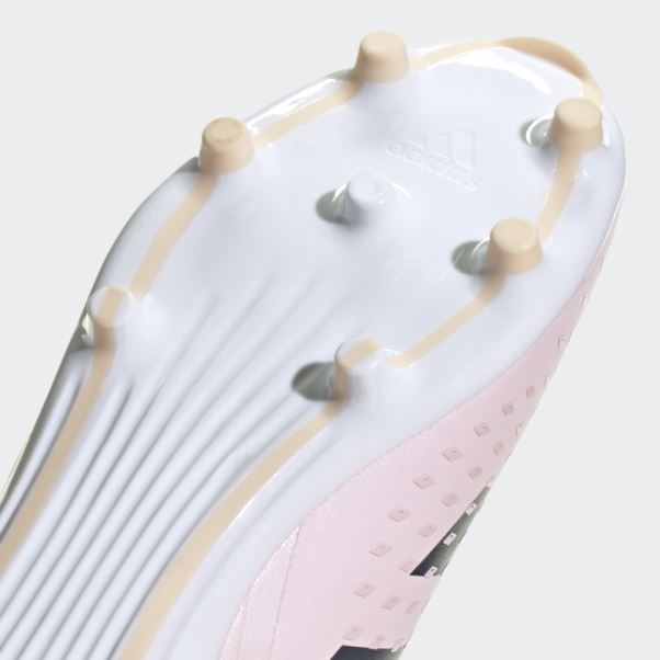 Chaussures De Rugby Adidas Malice Fg Blanc