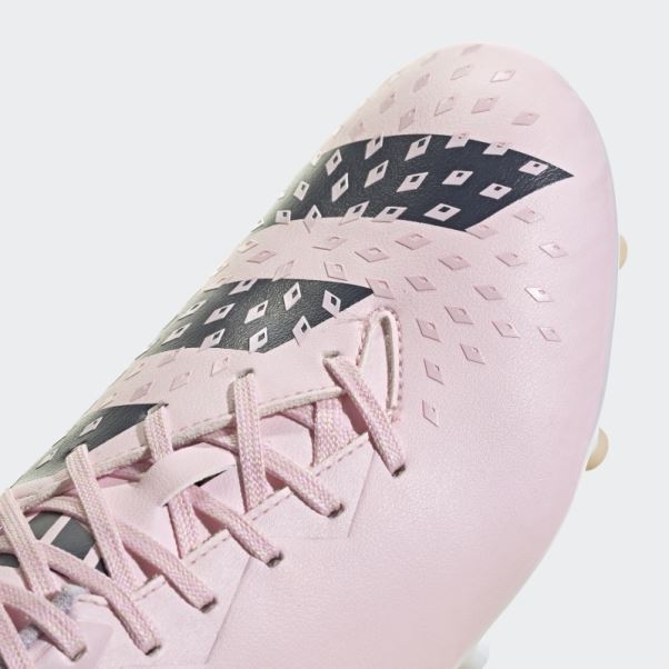 Chaussures De Rugby Adidas Malice Fg Blanc