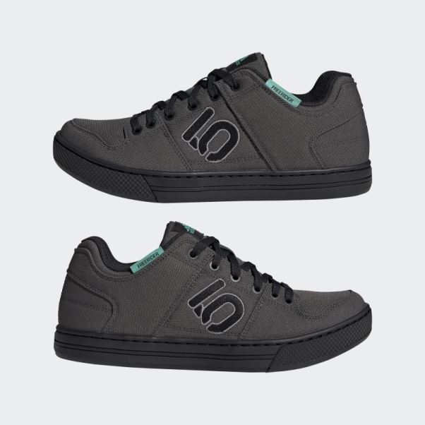 Chaussures De Vélo De Montagne En Toile Adidas Five Ten Freerider Grises