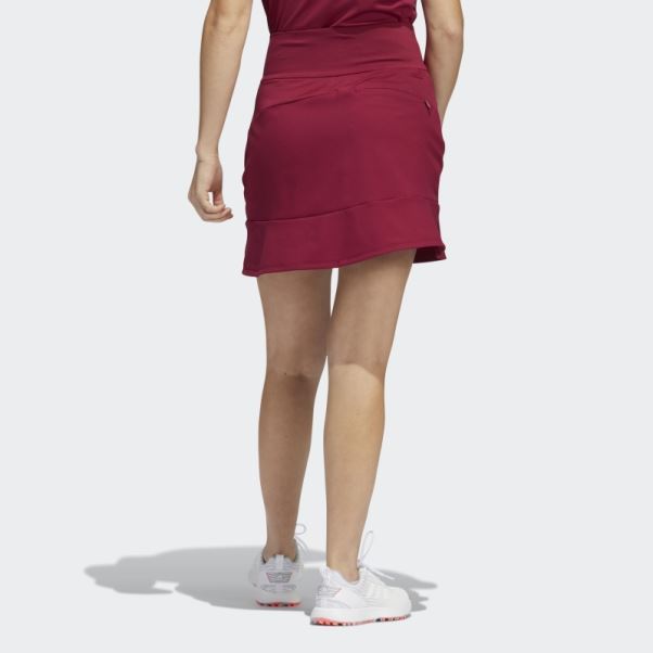 Adidas Jupe-short Bordeaux à Volants
