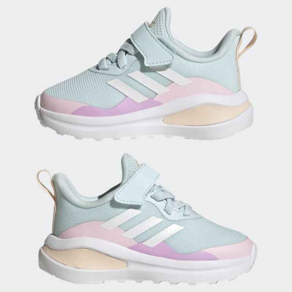 Fortarun Sport Chaussures De Course à Lacets élastiques Et Sangle Supérieure Adidas Bleu