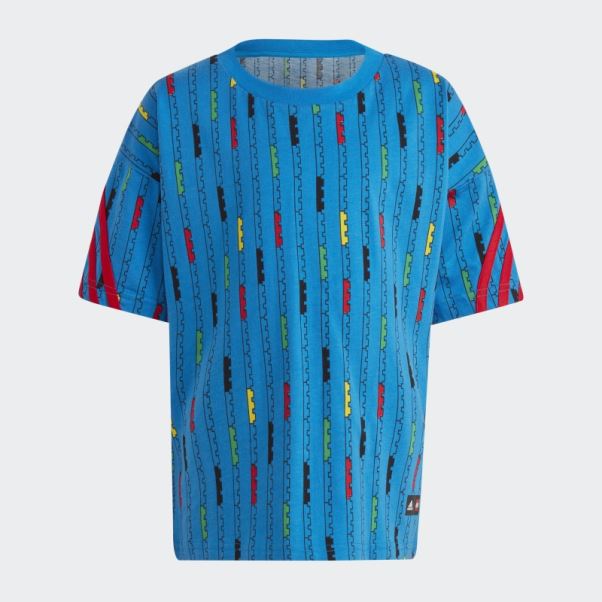 Adidas X Classic Lego Tee Hot Shock Bleu