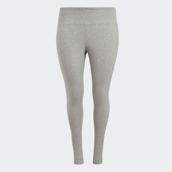 Leggings Adicolor Essentials Gris Moyen (grande Taille) Adidas