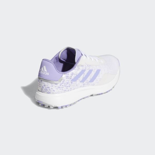 élégantes Chaussures De Golf Sans Crampons Adidas Juniors S2g Grises