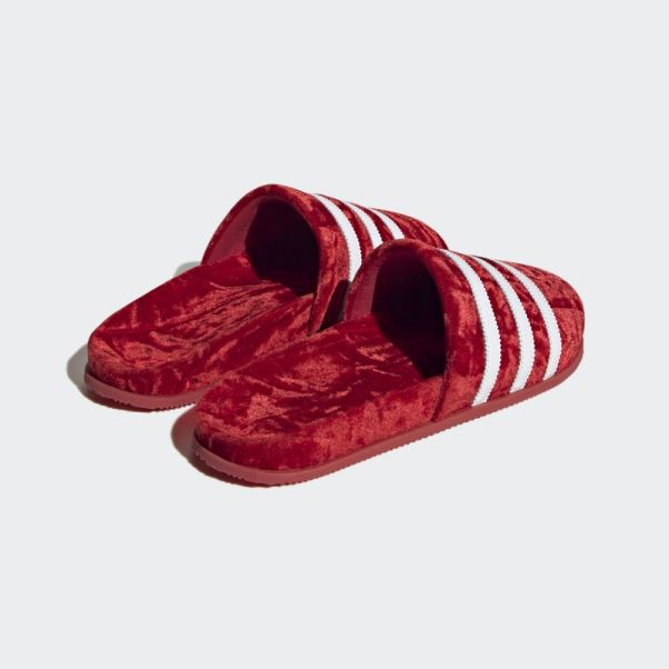 Adimule Slides Rouge Adidas