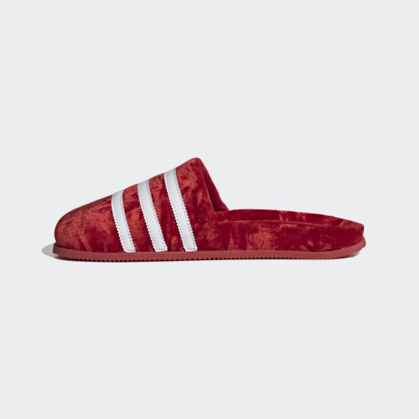 Adimule Slides Rouge Adidas
