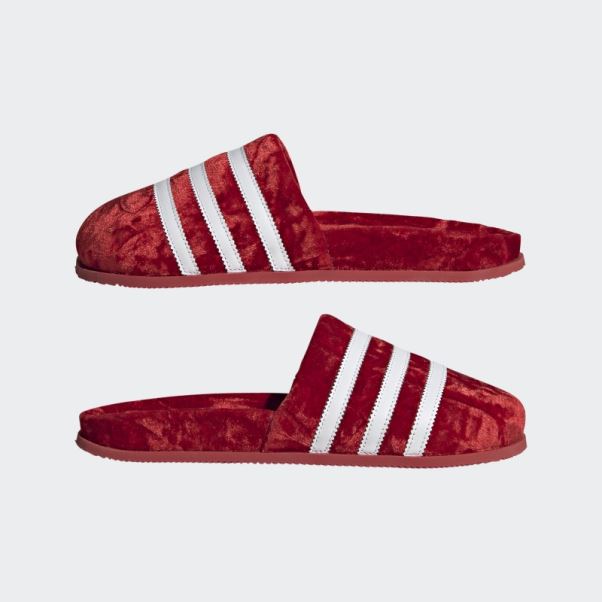 Adimule Slides Rouge Adidas