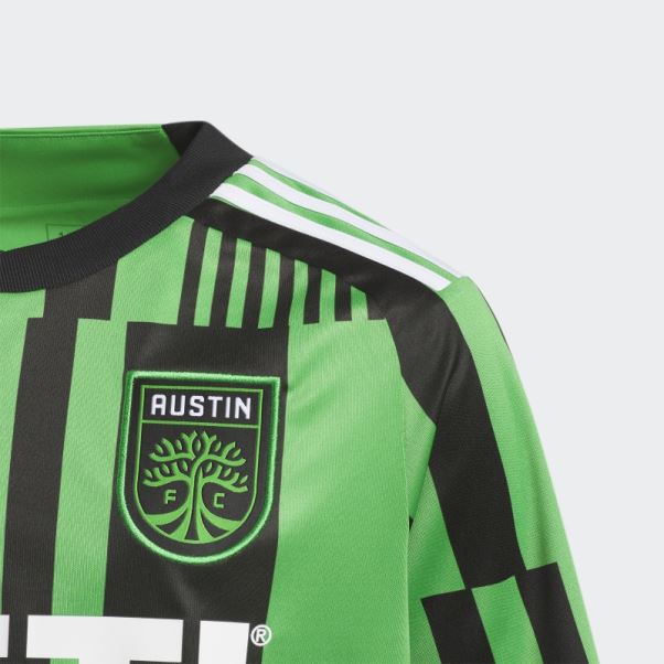 Maillot Domicile Adidas Austin Fc 23/24 Vert Real