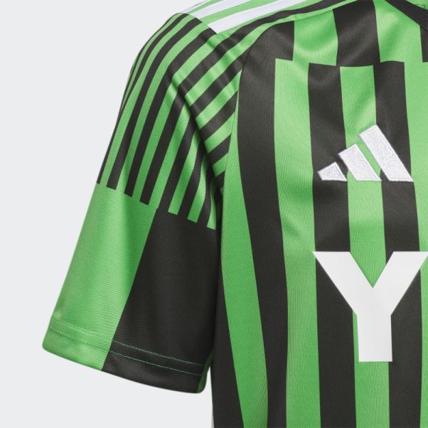 Maillot Domicile Adidas Austin Fc 23/24 Vert Real