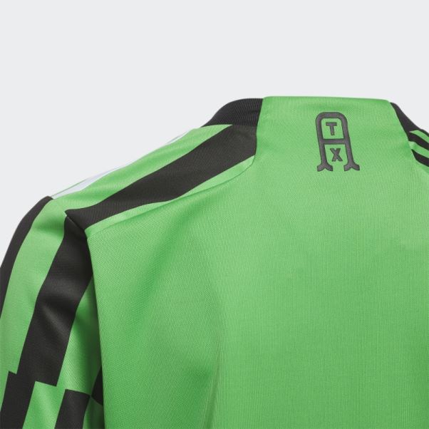 Maillot Domicile Adidas Austin Fc 23/24 Vert Real