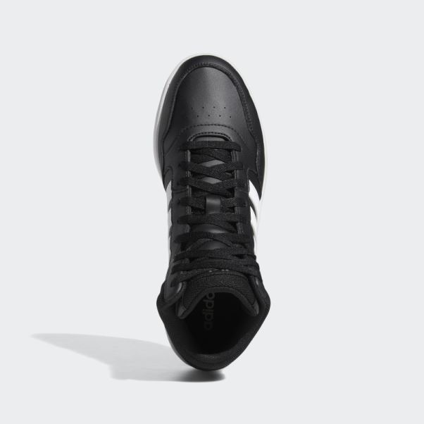 Hoops 3.0 Mid Classic Vintage Chaussures Adidas Noir
