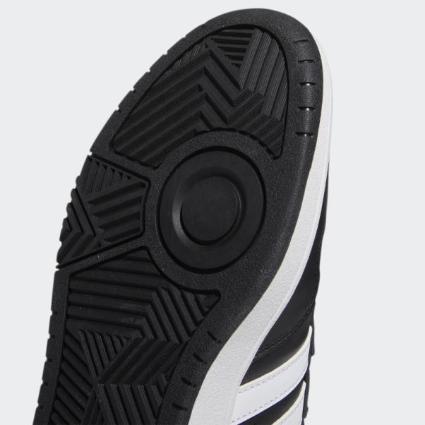 Hoops 3.0 Mid Classic Vintage Chaussures Adidas Noir