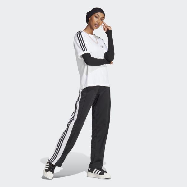 Adicolor Classics 3-stripes T-shirt Adidas Blanc