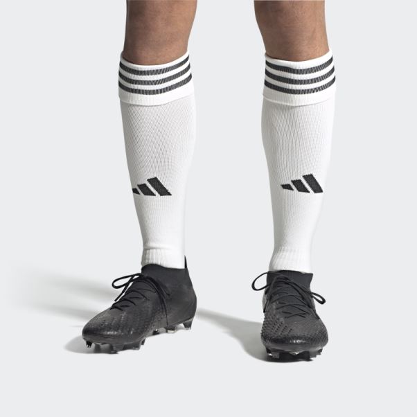 Adidas Predator Precision.1 - Crampons Pour Terrain Sec Noir