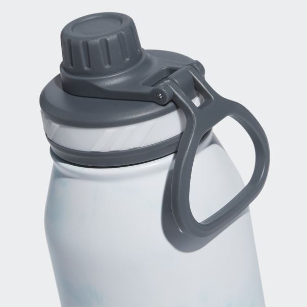 Bidon Métal Acier Adidas Bleu Clair 1l