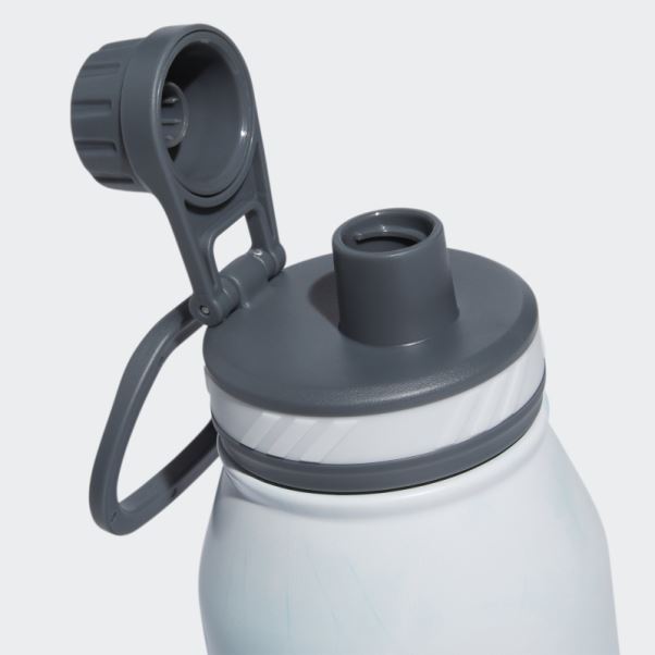Bidon Métal Acier Adidas Bleu Clair 1l