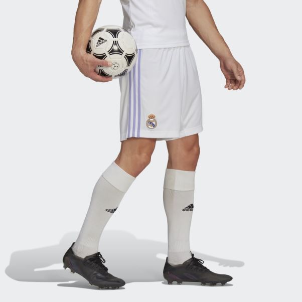 Short Domicile Real Madrid 22/23 Blanc Adidas