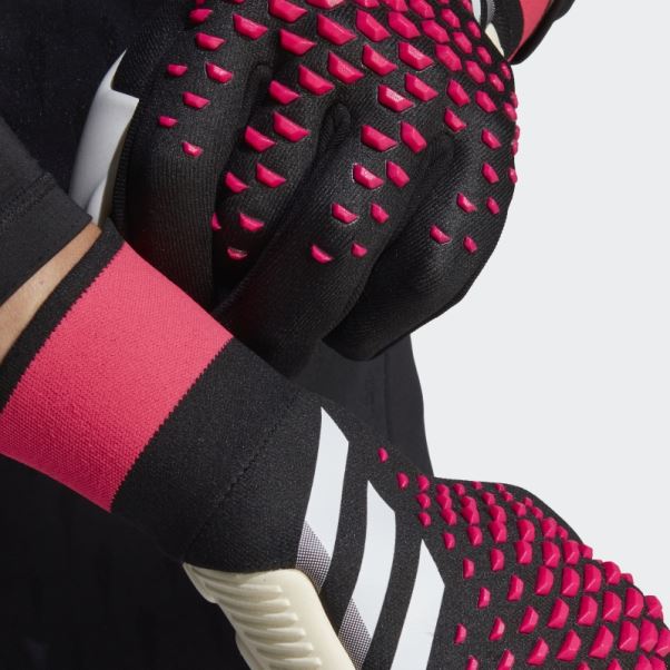 Gants De Gardien De But Adidas Predator Pro Promo Fingersave Noir