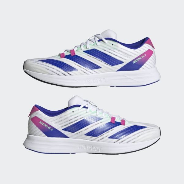 Chaussures De Course Adizero Rc 5 Blanches