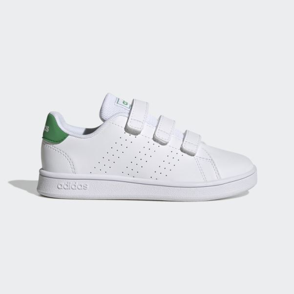 Adidas Avantage Court Lifestyle Chaussures Auto-agrippantes Vert