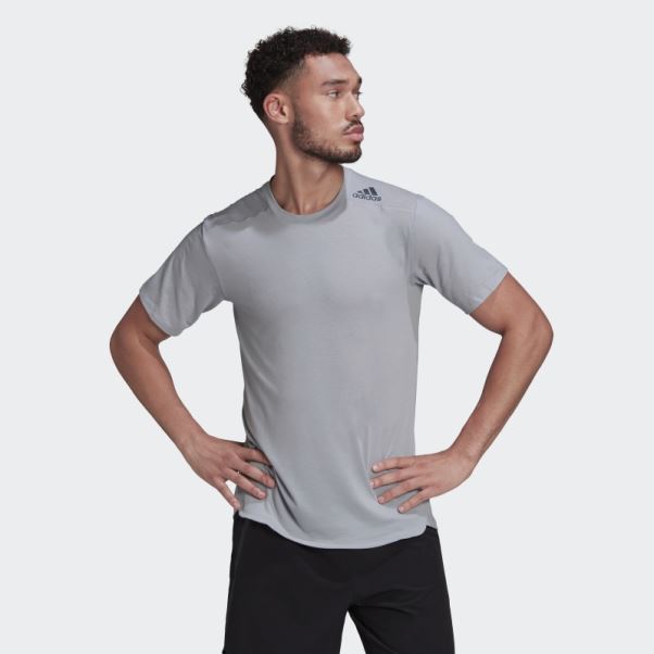 Conçu Pour L'entraînement T-shirt Adidas Argent