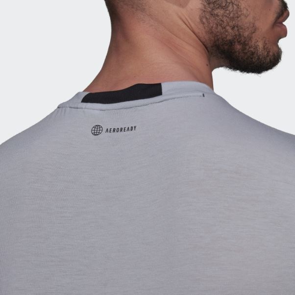 Conçu Pour L'entraînement T-shirt Adidas Argent