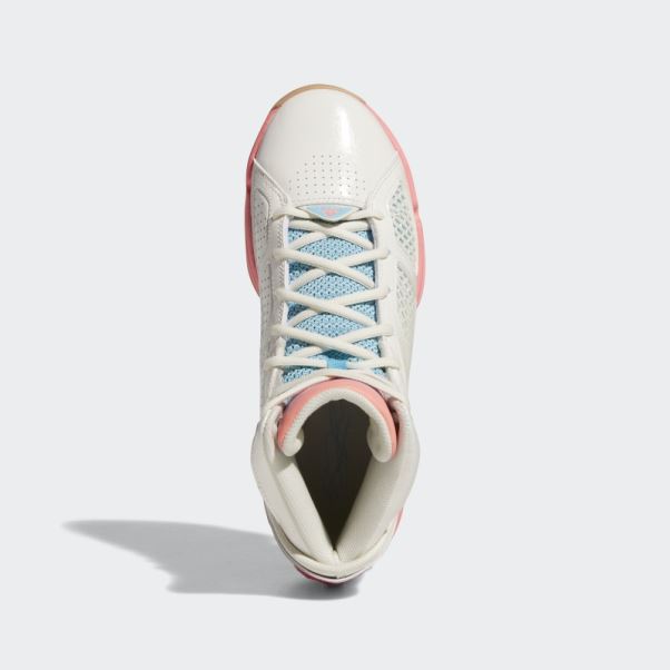Chaussures De Basket Adizero Rose 1.5 Restomod Blanc Adidas