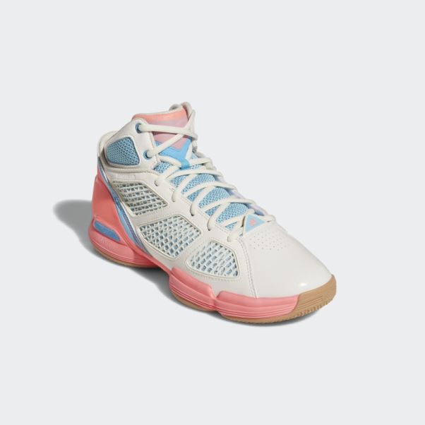 Chaussures De Basket Adizero Rose 1.5 Restomod Blanc Adidas