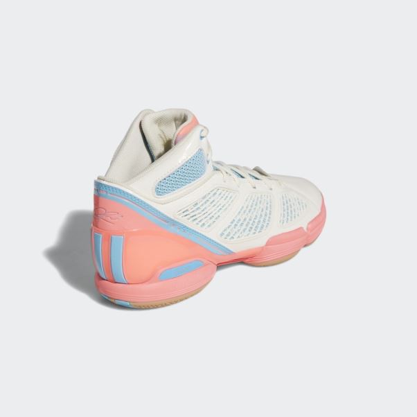 Chaussures De Basket Adizero Rose 1.5 Restomod Blanc Adidas