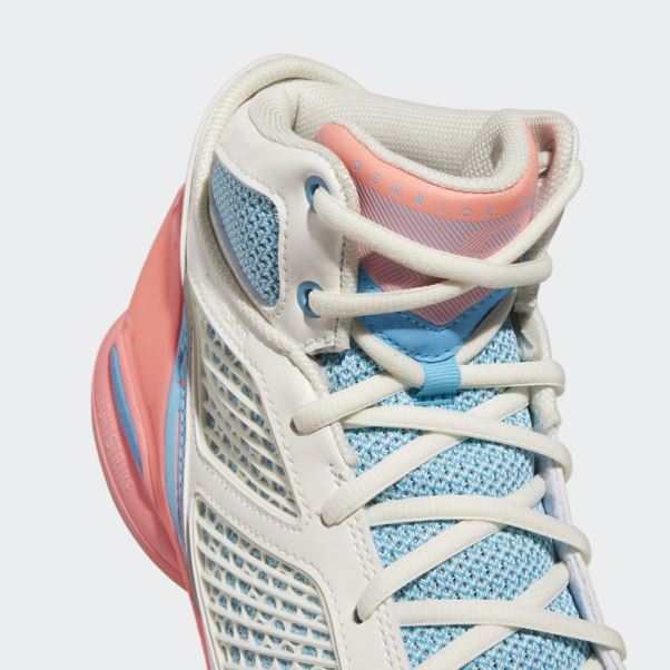 Chaussures De Basket Adizero Rose 1.5 Restomod Blanc Adidas
