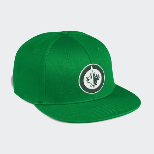 Jets St. Pats Flat Snapback Hat Adidas Nhl-wje-524