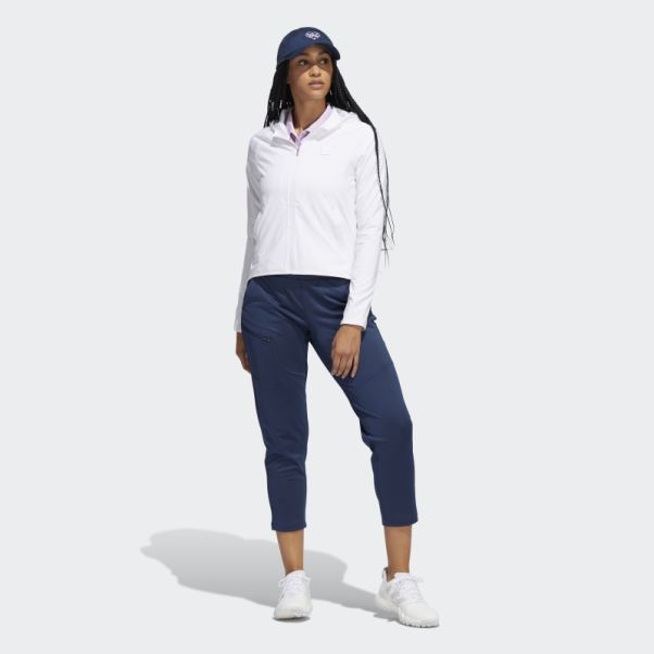 Sweat à Capuche Doublé Wind.rdy Adidas Blanc