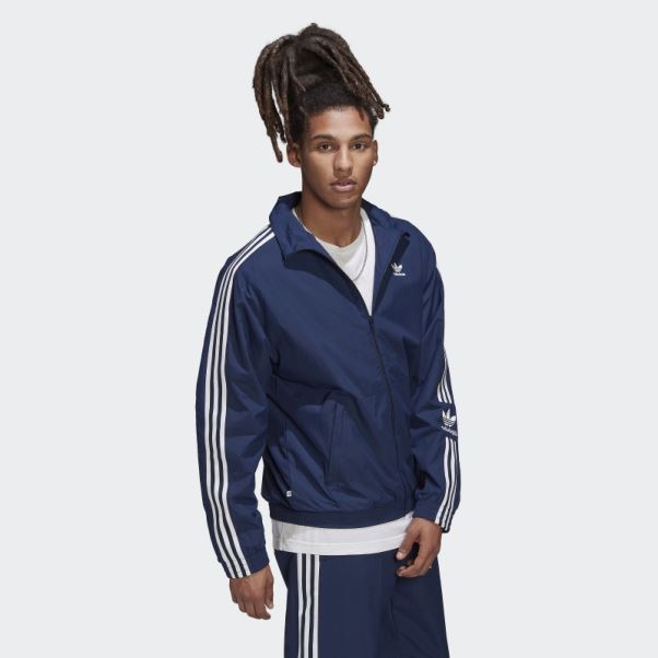 Adidas Adicolor Classics Lock-up Trèfle Track Top Night Indigo