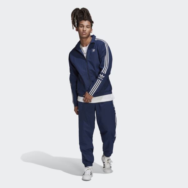 Adidas Adicolor Classics Lock-up Trèfle Track Top Night Indigo