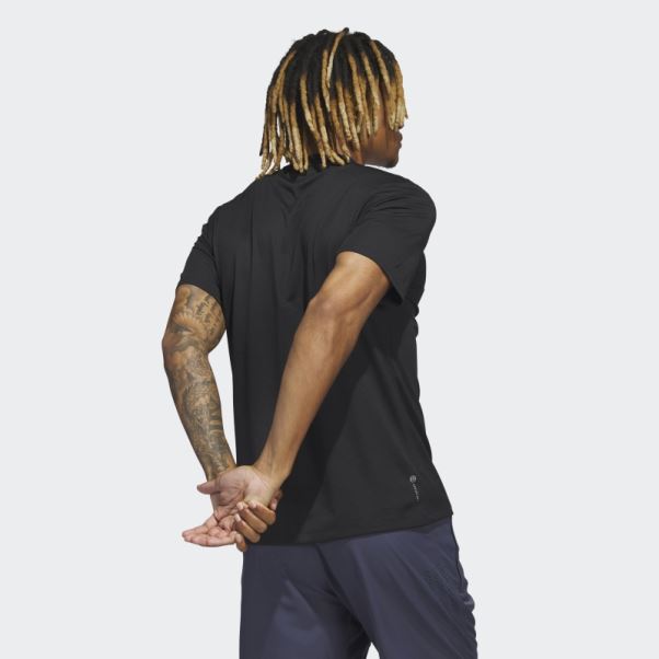 T-shirt D'entraînement Technique Hiit Noir Adidas