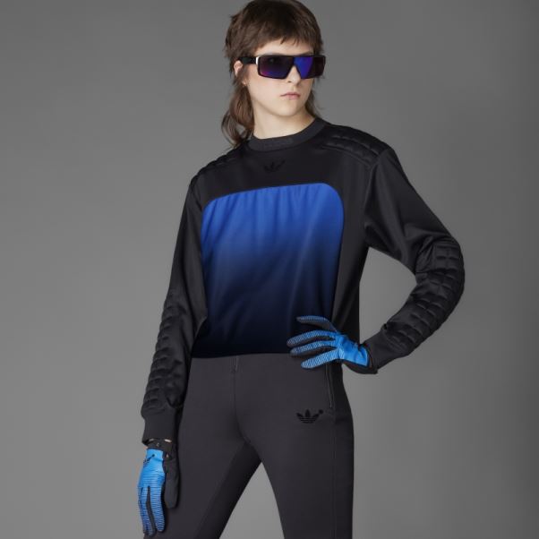 Haut De Gardien De But Adidas Version Bleue Noir
