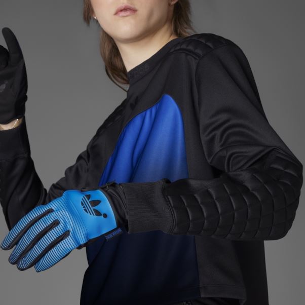 Haut De Gardien De But Adidas Version Bleue Noir