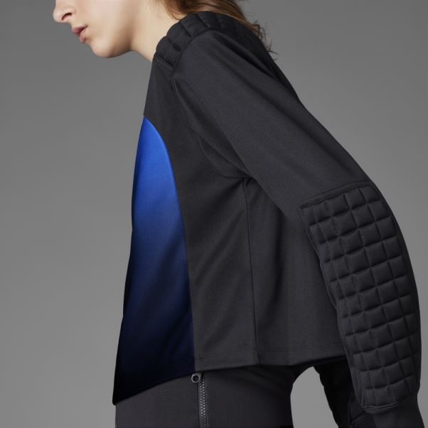 Haut De Gardien De But Adidas Version Bleue Noir