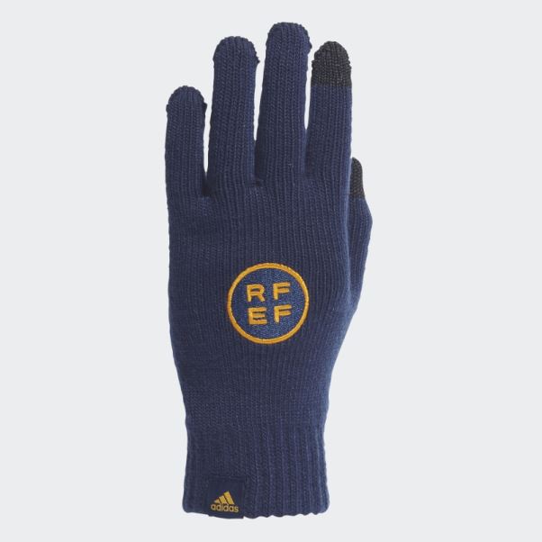 Gants En Maille Adidas Bleu Marine Spain