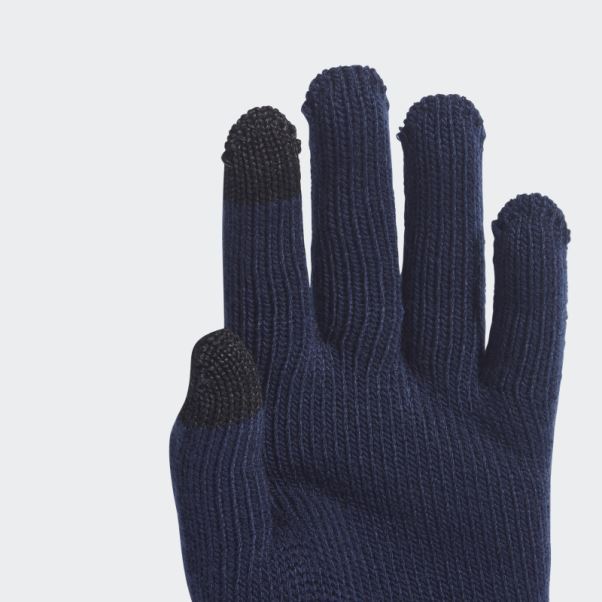 Gants En Maille Adidas Bleu Marine Spain