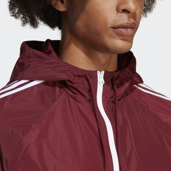 Coupe Vent Adidas Adicolor Classics Rouge