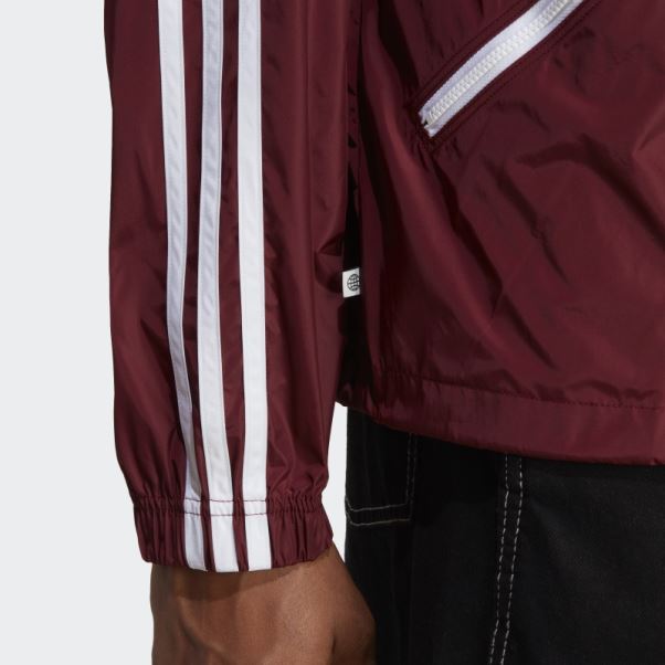 Coupe Vent Adidas Adicolor Classics Rouge