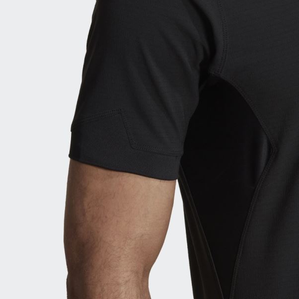 Adidas Maillot Domicile All Blacks Rugby Performance Noir