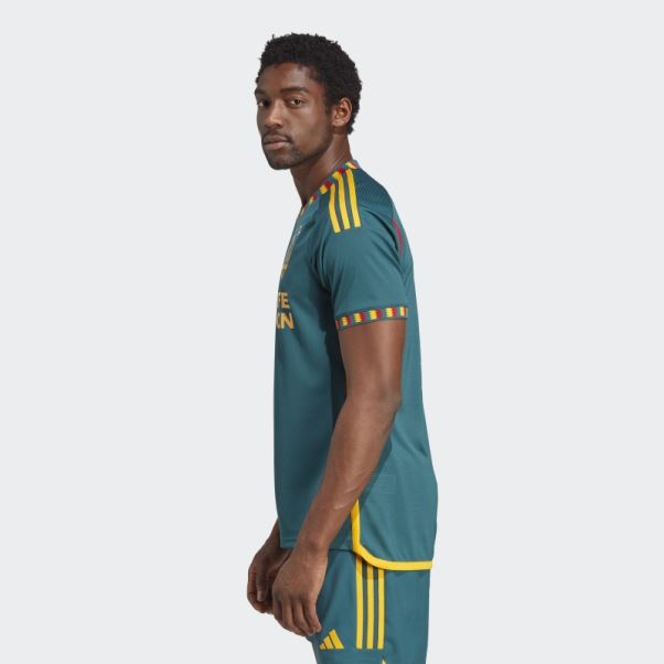 Maillot Authentique Adidas La Galaxy 23/24 Extérieur Mystère Vert