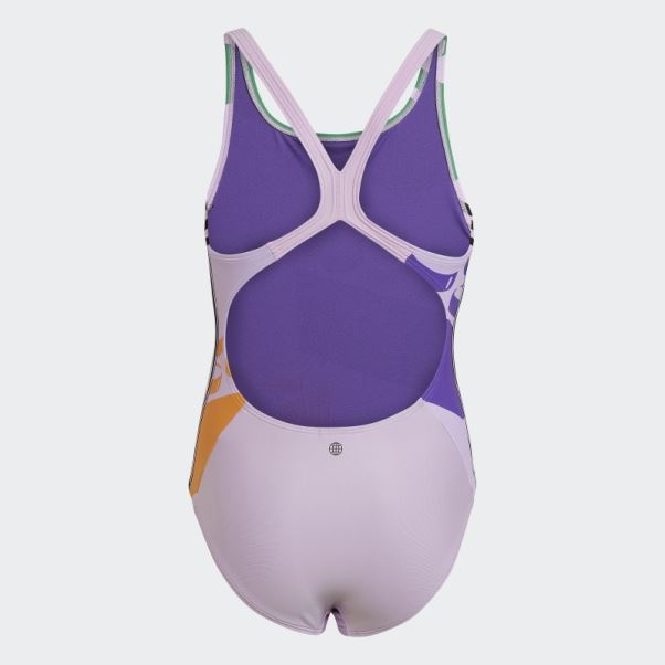 Maillot De Bain Adidas X Lego Lilas